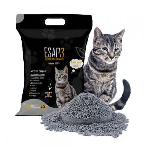 Activated Carbon Bentonite Cat Litter 
