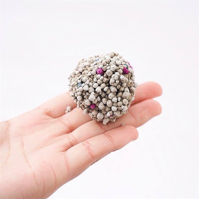 Ball Shaped Bentonite Cat Litter Lavender Scent
