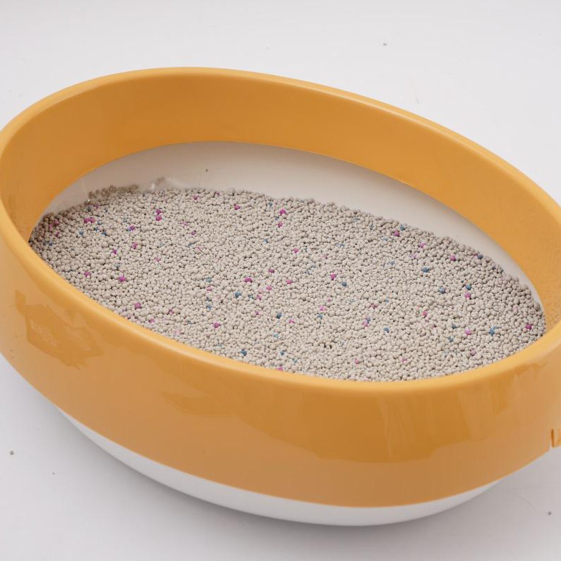 Ball Shaped Bentonite Cat Litter Lemon Scent