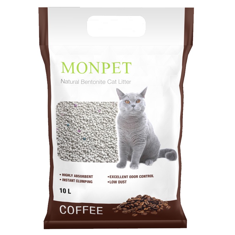Monpet Bentonite Cat Litter 5L, 10L, 20KG